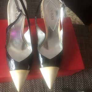 Ladies Guess sandals. Size 8 1/2. Almost new.